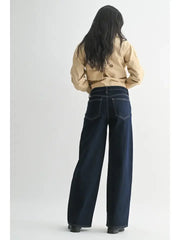 HIGH RISE FULL LENGTH STRAIGHT DENIM