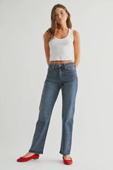 THE FULL LENGTH STRAIGHT DENIM