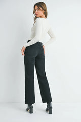THE SLIM PALAZZO DENIM