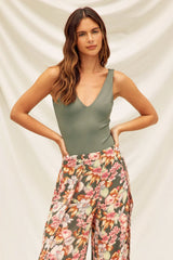 DOUBLE PLUNGING BODYSUIT