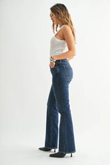 LOW RISE VINTAGE SLIM BOOTCUT DENIM JEANS