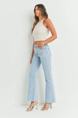 HR SCISSOR CUT FLARE DENIM