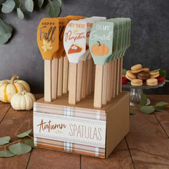 AUTUMN BAKING SILICONE SPATULAS