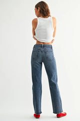 THE FULL LENGTH STRAIGHT DENIM