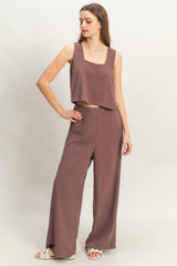 WIDE CUT CUTE PANTS