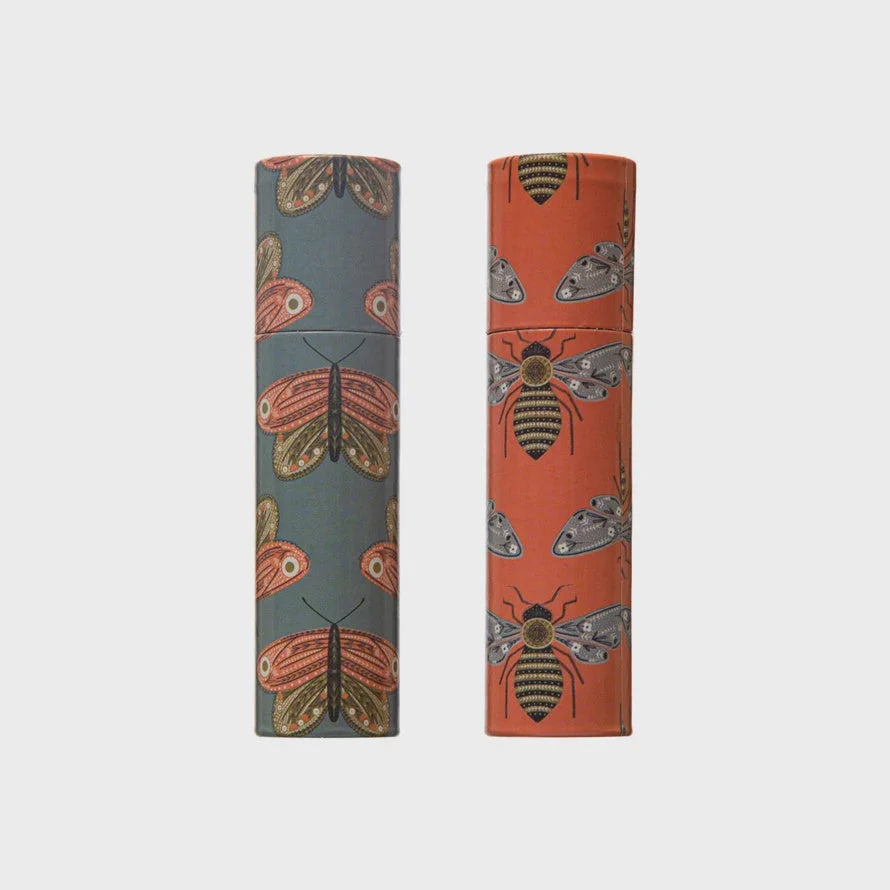 SAFETY MATCHES W/ GOLD TIPS IN TUBE MATCHBOX