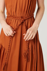 AURA MIDI DRESS