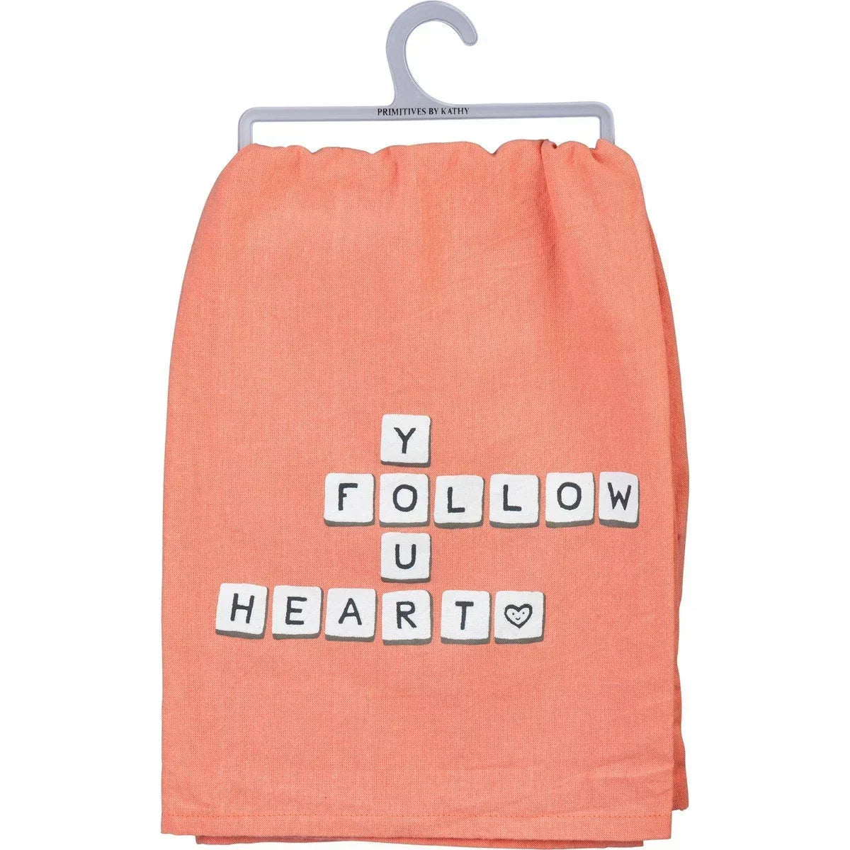 FOLLOW YOUR HEART DISH TOWEL
