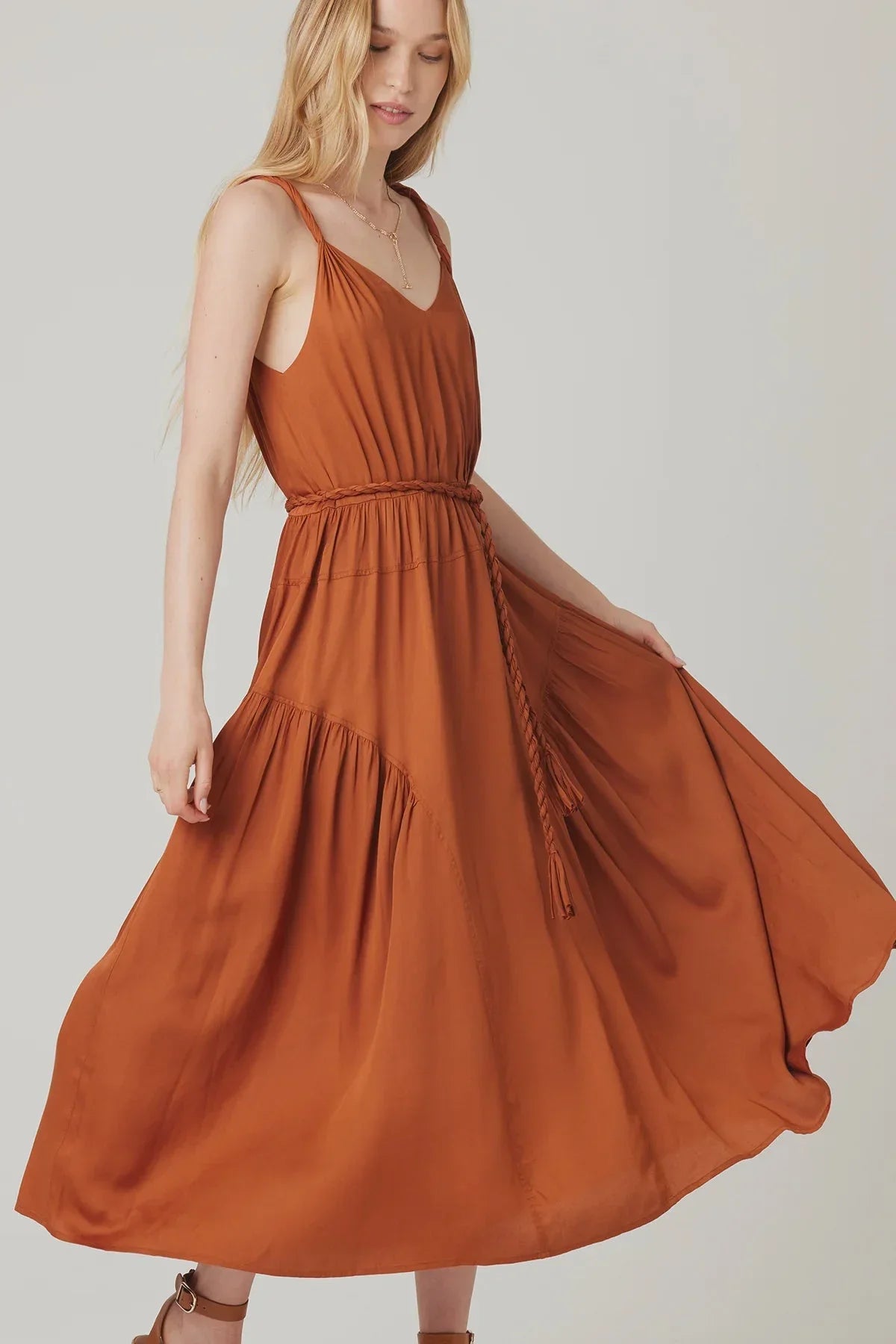 AURA MIDI DRESS