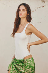 SQUARE NECK BODYSUIT
