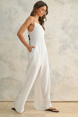 BOHO ME JUMPSUIT WITH CONTRAST STRAP