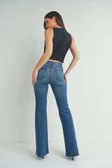 SLIM BOOTCUT WITH SCISSOR CUT